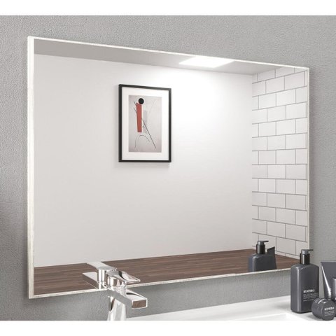 Espelheira para Banheiro 77cm Multimóveis VCR10078 Carvalho