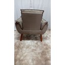 Ver imagem 3 de Kit com 03 Poltronas Opala Suede Cappuccino - Modena Decor