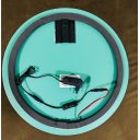 Ver imagem 3 de Espelho Redondo 60cm X 60cm com Led Á Pilha ou Fonte:branco Quente Fonte 12v(tomada)