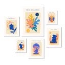 Ver imagem 2 de Composição 6 Quadros Artes Matisse Zen - com Vidro:moldura Branca
