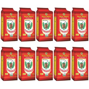 Conjunto 10 Erva-mate de Chimarrão Moída Grossa 1kg Ximango