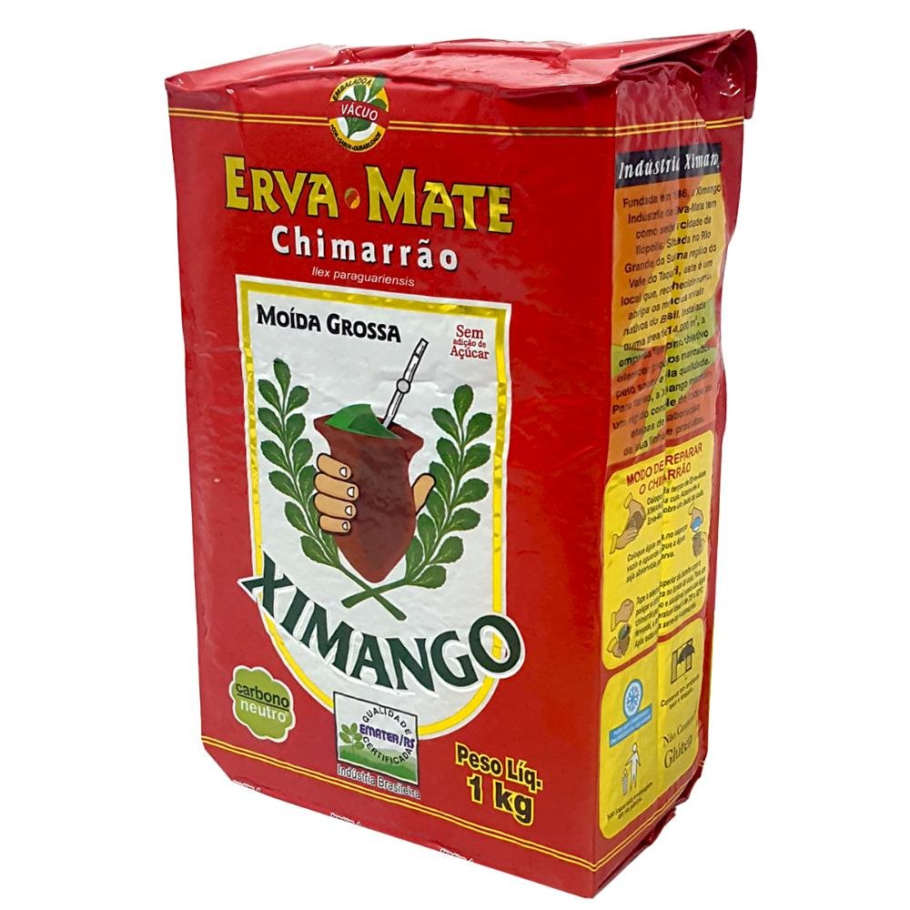 Conjunto 10 Erva-mate de Chimarrão Moída Grossa 1kg Ximango - 6