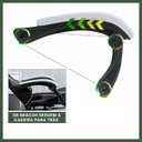 Ver imagem 6 de Cadeira Escritório Gamer Nitro Branco Ergonômica Couro Sintético Reclinável Altura Ajustável Luvinco