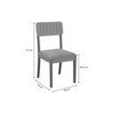 Ver imagem 2 de Cadeira Sala de Jantar Telma 2cmm012ca Premium Madeira Maciça Kit 2 Un Carvalho/boucle Bege -