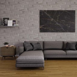 Piso Vinilico em Manta Fosco, Imita Madeira, Antiderrapante Pvc 0,7mm 6m² Carvalho Rustico - 1