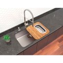 Ver imagem 2 de Cuba de Embutir Tramontina Dora 70 BL R6 em Aço Inox Acetinado 70x40x20 cm com Acessórios