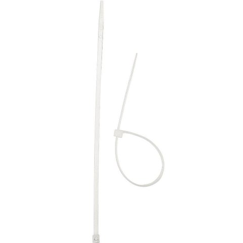 Abraçadeira de Nylon 151x3,7x1,5 mm Tramontina Branca