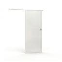 Ver imagem 2 de Kit Porta de Correr em MDF com Trilho de Alumínio Branco 210x82cm Eucaplac Branco