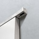 Ver imagem 4 de Kit Porta de Correr Eucaplac Colmeia 210x82cm Trilho Alumínio Branco Somad