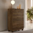 Ver imagem 1 de Cômoda New Barcelona 7 Gavetas Benetil Imbuia