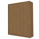 Ver imagem 1 de Guarda Roupa 2 Portas Deslizante 3 Gavetas 2 Prateleiras Spazio F08 Freijó - Mpozenato