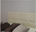Ver imagem 2 de CABECEIRA ESTOFADA DURASI 05 SUEDE AMASSADO BEGE CASAL 140 X 60 cm RBL