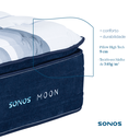 Ver imagem 5 de Colchão Moon Sonos Casal Molas Ensacadas Premium 138x188x34