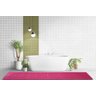 Tapete Passadeira Emborrachada Antider 43cm Venda por Metro Pink - 3