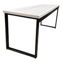 Ver imagem 3 de Mesa Escrivaninha Office Tampo Grosso Industrial 1,50m Amantea/preto Realme