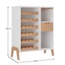 Adega 30 Garrafas 80cm com Porta Taça e 01 Gaveta BF-1015 Hecol Móveis - 3