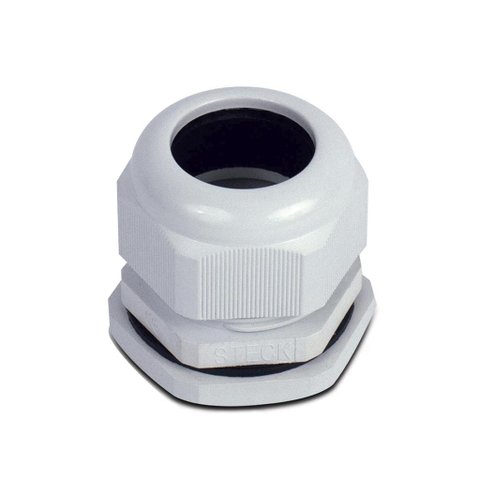 Prensa Cabo Nylon Bsp 2 Polegadas Ip68 Curta Cinza Steck