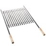 Grelha Parrilla Argentina 47cm x 85cm Grelha para Churrasco Aço Inox Simonaggio - 5