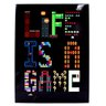 Placa de Metal Life Is a Game Zonacriativa - 1
