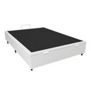 Ver mais imagens de Cama Box com Bau Branca Casal Premium Blindada Super Reforçada Corino