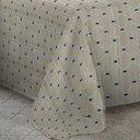 Ver imagem 5 de Cobre Leito Casal Padrão Com Fronhas Piquet Algodão 3 Peças