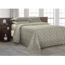 Ver imagem 1 de Cobre Leito Casal Padrão Com Fronhas Piquet Algodão 3 Peças