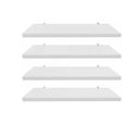 Ver imagem 1 de Kit 4 Prateleiras MDF Nichos Sala Quarto Cozinha Banheiro 30x15