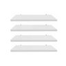 Kit 4 Prateleiras MDF/MDP Nichos Sala Quarto Cozinha Banheiro 30x15 - GRUMOBILE - 1