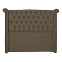 Ver imagem 3 de Cabeceira de Cama Box Estofada 160 Cm Queen Sienna Linho