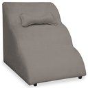 Ver imagem 1 de Escada Pet 46cm Estofada para Cachorro Nuvem R01 Veludo Capuccino - Annie Decor