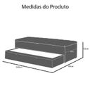 Ver imagem 5 de Calçadeira Baú Sapateira 160cm Ayla Veludo Capitonê