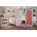 Ver imagem 1 de Quarto de Bebê Completo Leãozinho com Guarda-Roupa 2 Portas, Cômoda e Berço Espresso Móveis