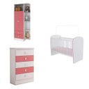 Ver imagem 2 de Quarto de Bebê Completo Leãozinho com Guarda-Roupa 2 Portas, Cômoda e Berço Espresso Móveis