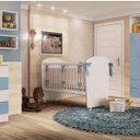 Ver imagem 6 de Quarto de Bebê Completo Leãozinho com Guarda-Roupa 2 Portas, Cômoda e Berço Espresso Móveis