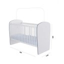 Ver mais imagens de Quarto de Bebê Completo Pimpolho com Guarda-Roupa 3 Portas, Cômoda e Berço Espresso Móveis