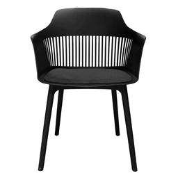 Cadeira Marcela Montreal Cozinha Jantar 140pp Preta - 5 Cadeira Marcela Montreal Cozinha Jantar 140pp Preta - 5