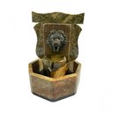 Ver imagem 2 de Fonte de Água Cascata Pedra Sabão Leão Chafariz Decoração