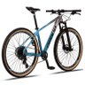 Bicicleta Aro 29 Quadro 17 Dropp RX Sport 9 Marchas Sunrace Freio a Disco Hidráulico Azul/Prata - TR - 3