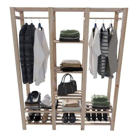 Estante Alta Qualidade em Madeira Organizador Expositor