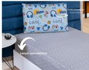 Ver imagem 2 de Jogo de Lençol Infantil Solteiro 2 Peças Bouti Kids:Game