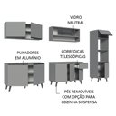 Ver imagem 5 de Armário de Cozinha Completa 300cm Nice Madesa 01