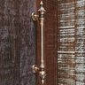 Puxador Duplo Classic 530mm Cobre Antigo Porta Pivotante Correr Passagem Madeira Vidro Rústico - 6
