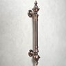 Puxador Duplo Classic 530mm Cobre Antigo Porta Pivotante Correr Passagem Madeira Vidro Rústico - 4