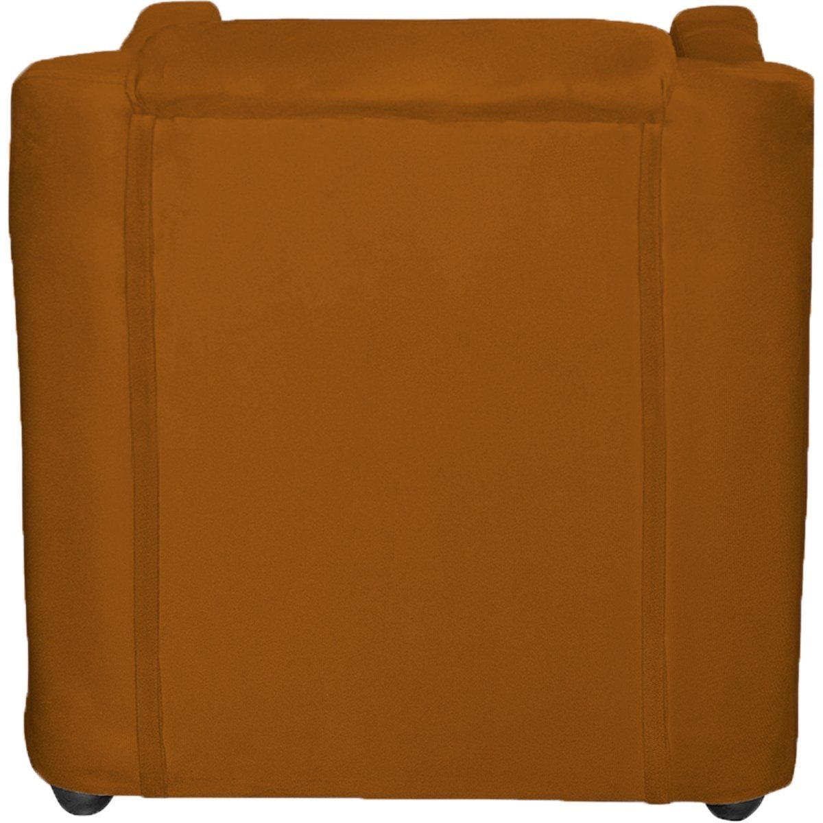 Kit 4 Poltronas Decorativas Para Sala De Espera Recepção Escritório Consultório Suede Terracota - 5