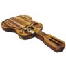 Tábua de Corte Tradicional para Churrasco Madeira Teca Viola - 1