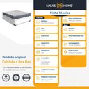 Ver imagem 7 de Cama Box Baú Viúva + Colchão D33 Ortobom Iso 100 128cm