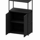 Ver imagem 6 de Estante Industrial Metal com 3 Prateleiras e Armário 2 Portas F5