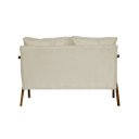 Ver imagem 3 de Namoradeira Decorativa Marília Linho Bege