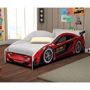 Ver imagem 1 de Cama Infantil Carro De Corrida 0,70 vermelho - Vitamov 05010