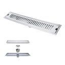 Ver imagem 1 de Ralo Linear 50cm Inox Anti Odor Anti Inseto Banheiro Lavabo Area Externa Quintal Resistente